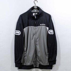 Ecko Unltd Rhino Logo Zip Up Track Jacket 3XL Y2K Hip Hop Streetwear